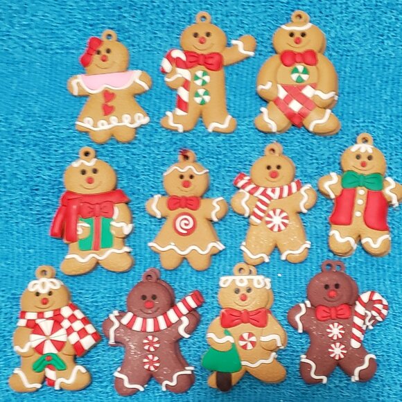 Other - Lot Of 20 Gingerbread Boy & Girl Ornaments.